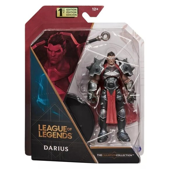 League of Legends The Champion Collection 4" Darius Collectible Figure w/ Axe - Picture 8 of 9